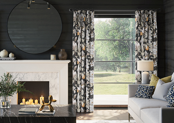 Lavish, Noir - Made to Measure Curtains - Image 3